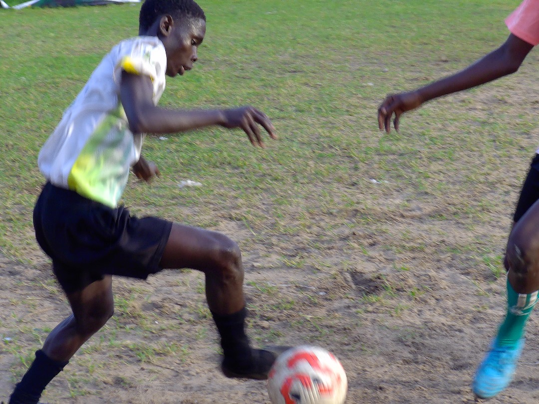 Midfield battle for possession